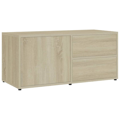 TV-Schrank Sonoma-Eiche 80x34x36 cm Holzwerkstoff - Pazzar.ch