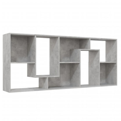 Bücherregal Betongrau 67x24x161 cm Holzwerkstoff - Pazzar.ch