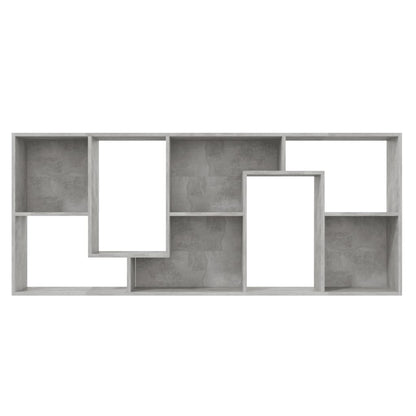 Bücherregal Betongrau 67x24x161 cm Holzwerkstoff - Pazzar.ch