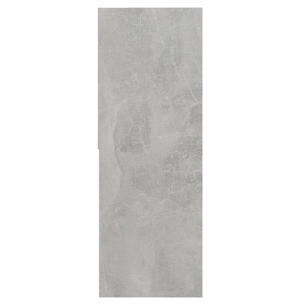 Bücherregal Betongrau 67x24x161 cm Holzwerkstoff - Pazzar.ch