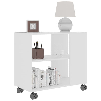 Beistelltisch Weiß 70x35x55 cm Holzwerkstoff - Pazzar.ch