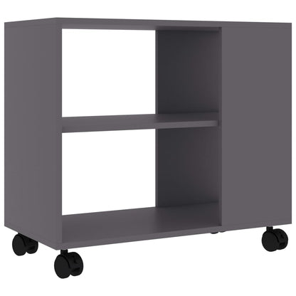 Beistelltisch Grau 70x35x55 cm Holzwerkstoff - Pazzar.ch