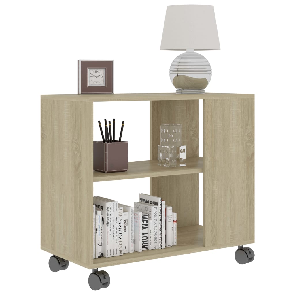 Beistelltisch Sonoma-Eiche 70x35x55 cm Holzwerkstoff - Pazzar.ch