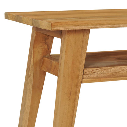 TV-Schrank 120x35x45 cm Teak Massivholz - Pazzar.ch