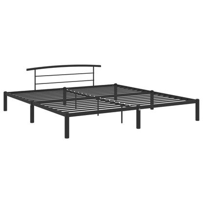 Bettgestell Schwarz Metall 180x200 cm - Pazzar.ch