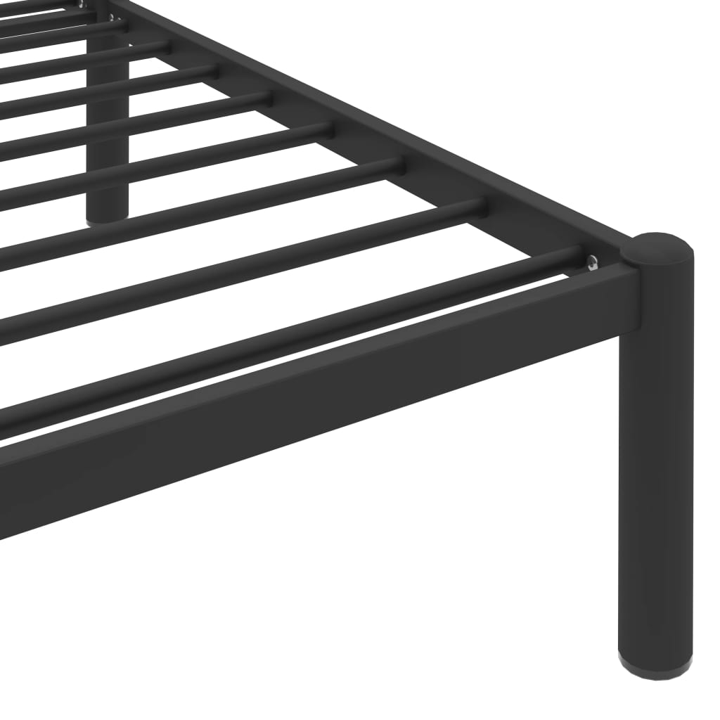 Bettgestell Schwarz Metall 180x200 cm - Pazzar.ch