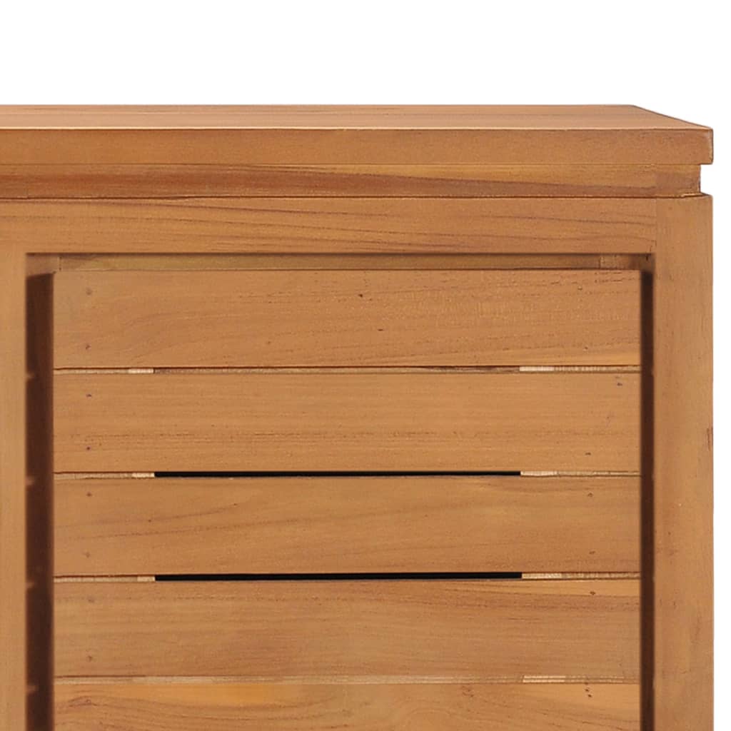 TV-Schrank 110 x 30 x 40 cm Teak Massivholz - Pazzar.ch