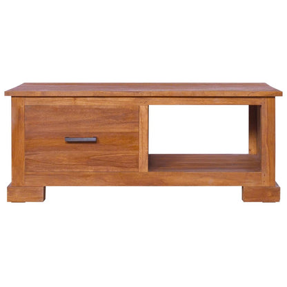 TV-Schrank 90x50x37 cm Massivholz Teak - Pazzar.ch