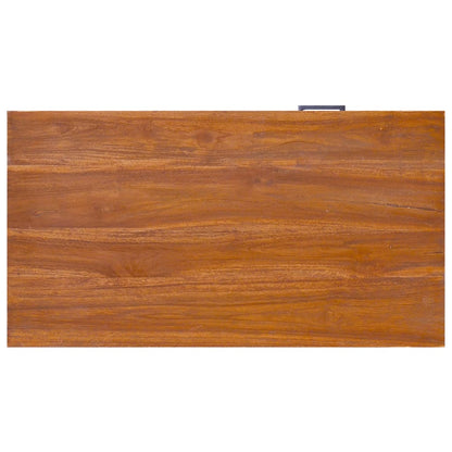 TV-Schrank 90x50x37 cm Massivholz Teak - Pazzar.ch