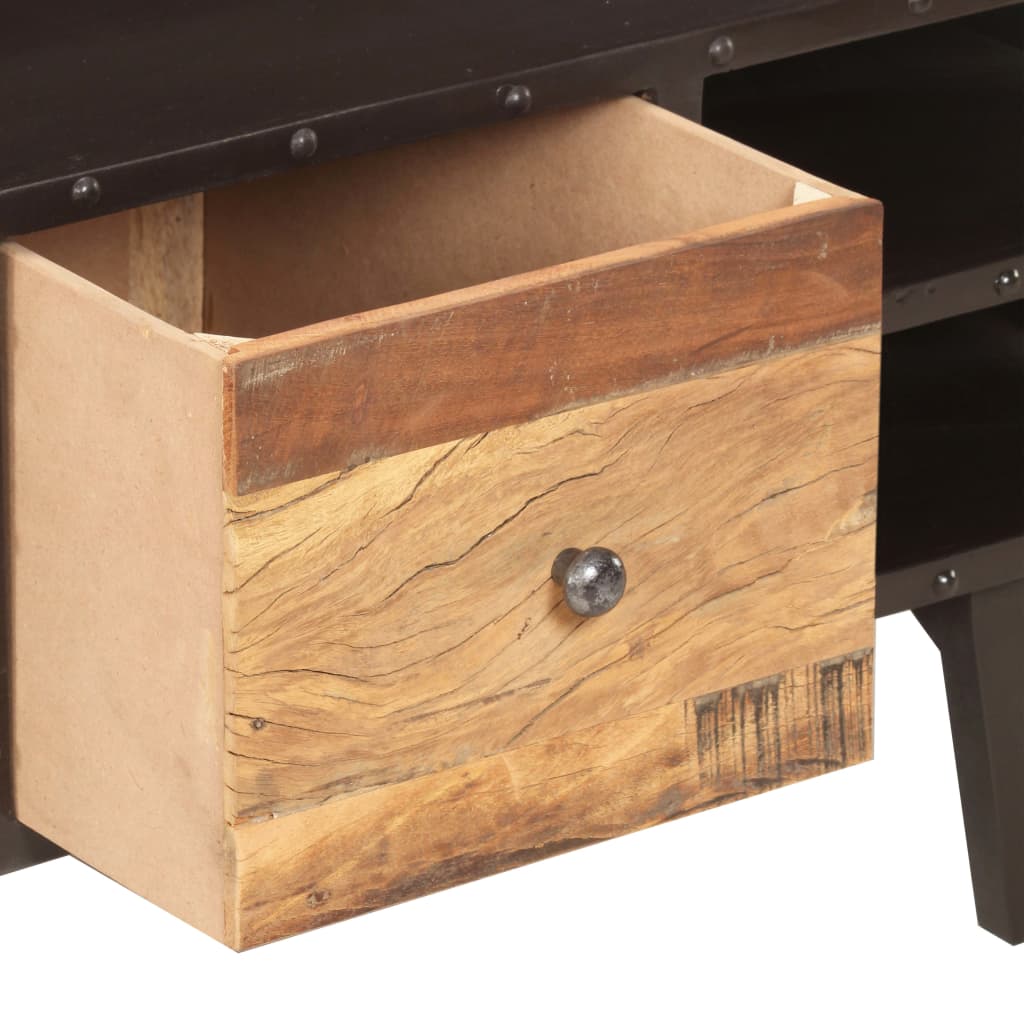 Couchtisch 100x50x45 cm Altholz Massiv - Pazzar.ch