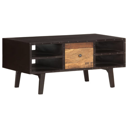 Couchtisch 100x50x45 cm Altholz Massiv - Pazzar.ch