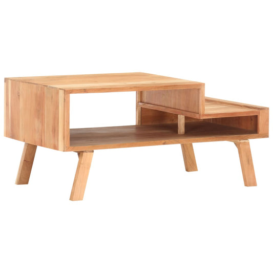Couchtisch 100 x 50 x 45 cm Akazie Massivholz - Pazzar.ch