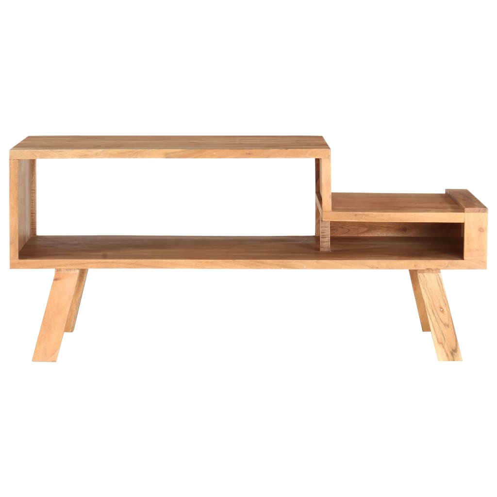Couchtisch 100 x 50 x 45 cm Akazie Massivholz - Pazzar.ch