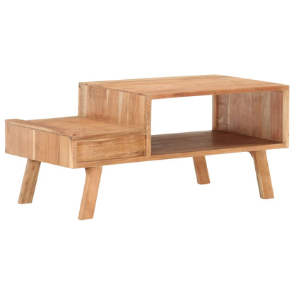 Couchtisch 100 x 50 x 45 cm Akazie Massivholz - Pazzar.ch