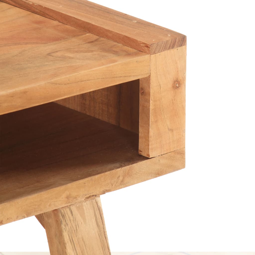 Couchtisch 100 x 50 x 45 cm Akazie Massivholz - Pazzar.ch