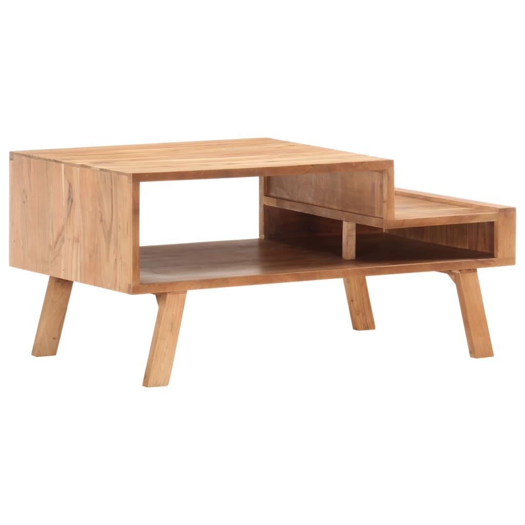 Couchtisch 100 x 50 x 45 cm Akazie Massivholz - Pazzar.ch