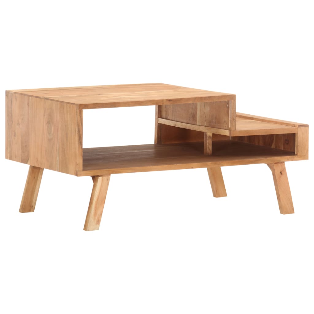 Couchtisch 100 x 50 x 45 cm Akazie Massivholz - Pazzar.ch