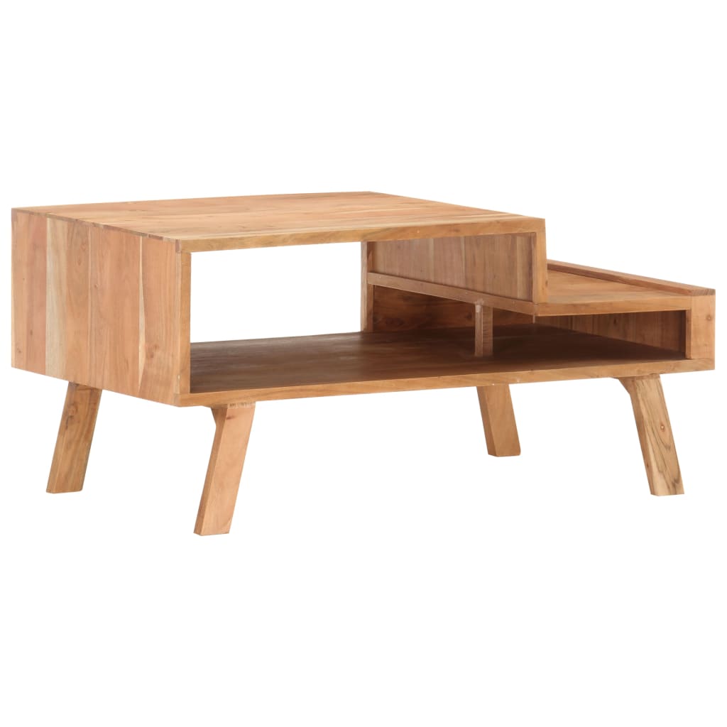 Couchtisch 100 x 50 x 45 cm Akazie Massivholz - Pazzar.ch