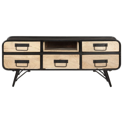Couchtisch 100×50×40 cm Mango Massivholz - Pazzar.ch