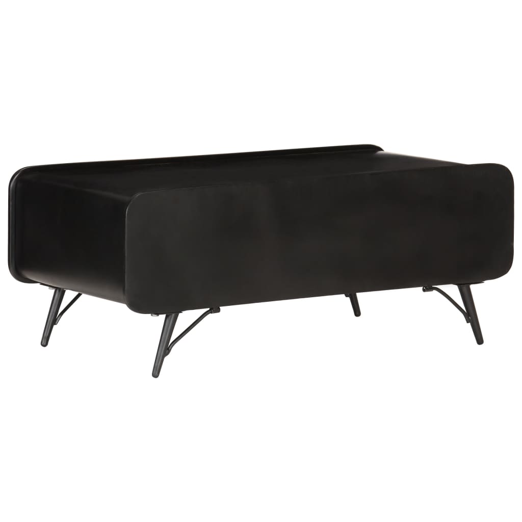 Couchtisch 100×50×40 cm Mango Massivholz - Pazzar.ch