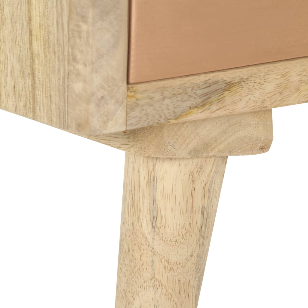 TV-Schrank 110×30×45 cm Mango Massivholz - Pazzar.ch