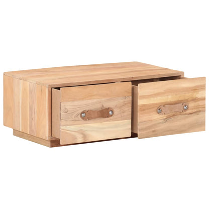 Couchtisch 90 x 50 x 35 cm Recyceltes Massivholz - Pazzar.ch