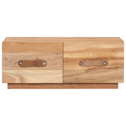 Couchtisch 90 x 50 x 35 cm Recyceltes Massivholz - Pazzar.ch