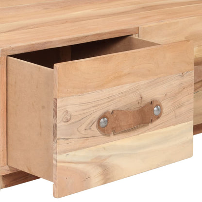 Couchtisch 90 x 50 x 35 cm Recyceltes Massivholz - Pazzar.ch