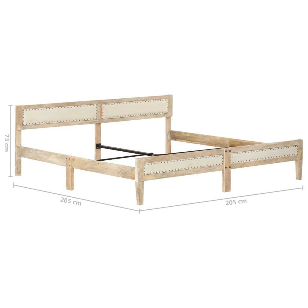 Massivholzbett Mango 200 cm - Pazzar.ch