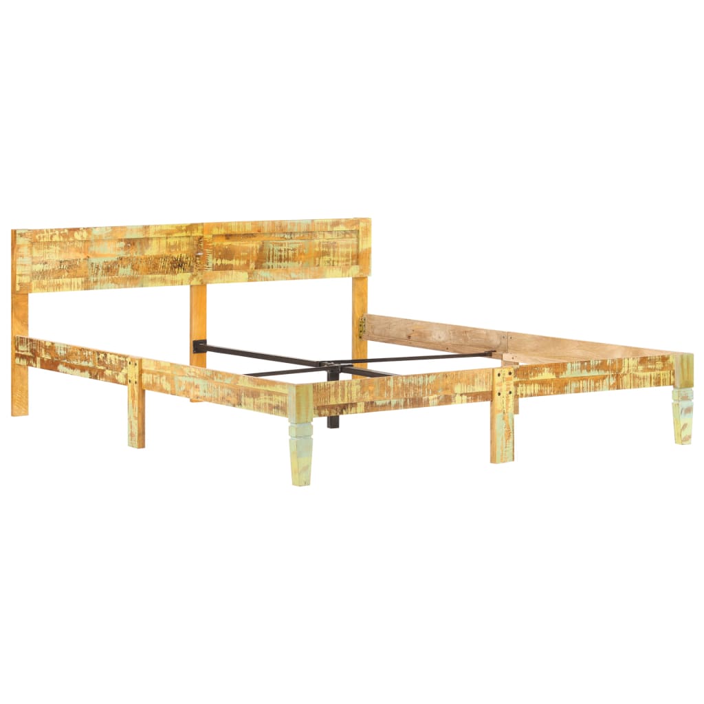 Massivholzbett Altholz 180x200 cm - Pazzar.ch