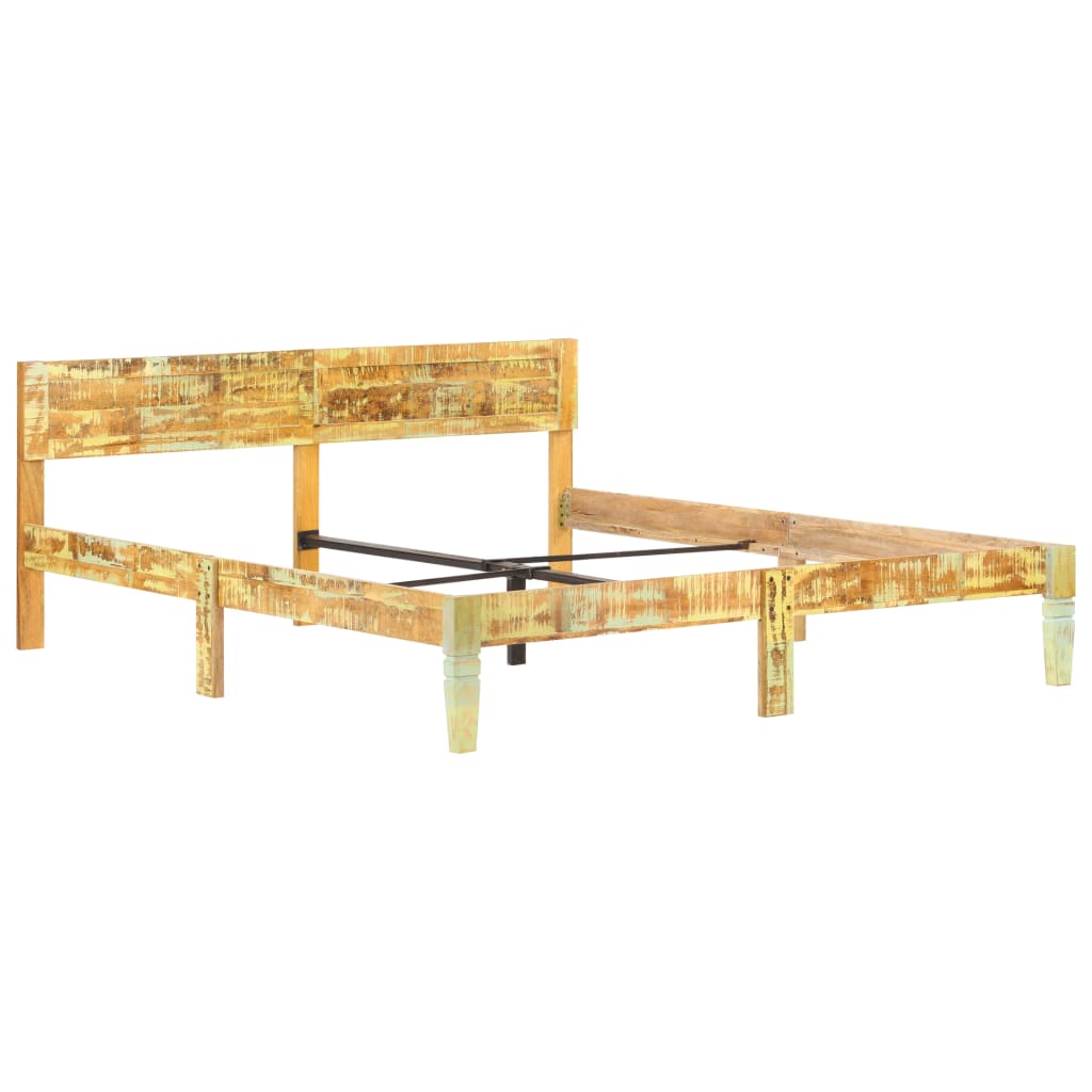 Massivholzbett Altholz 180x200 cm - Pazzar.ch