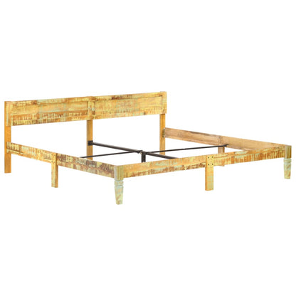 Massivholzbett Altholz 200x200 cm - Pazzar.ch