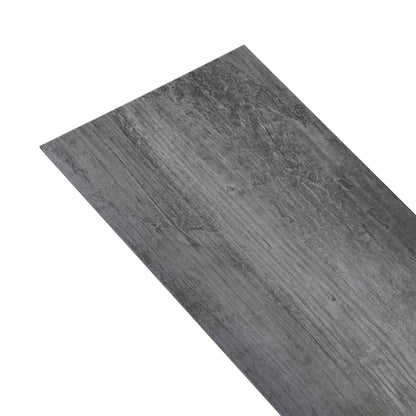 PVC-Fliesen Nicht Selbstklebend 5,26 m² 2 mm Glänzend Grau - Pazzar.ch