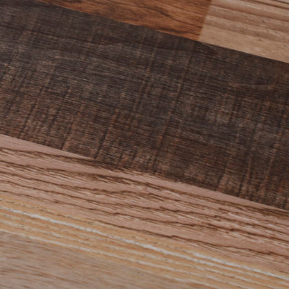 PVC-Laminat-Dielen 4,46 m² 3 mm Selbstklebend Mehrfarbig - Pazzar.ch