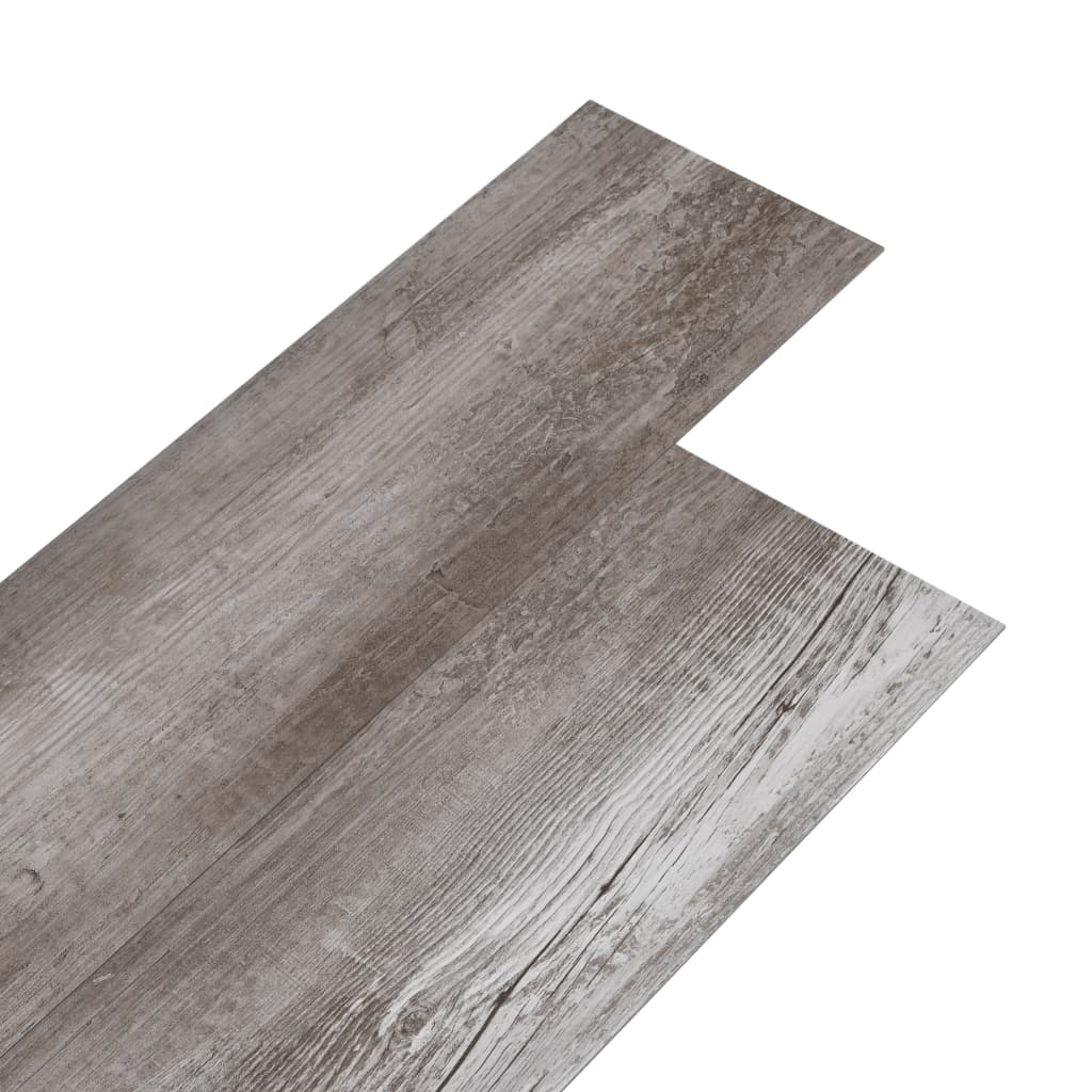 PVC-Fliesen 5,02 m² 2 mm Selbstklebend Matt Holzbraun - Pazzar.ch