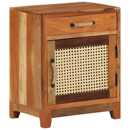 Nachttisch 40x30x50 cm Altholz Massiv - Pazzar.ch