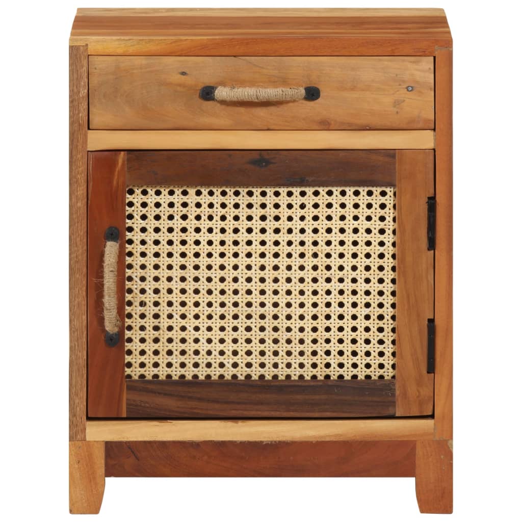 Nachttisch 40x30x50 cm Altholz Massiv - Pazzar.ch