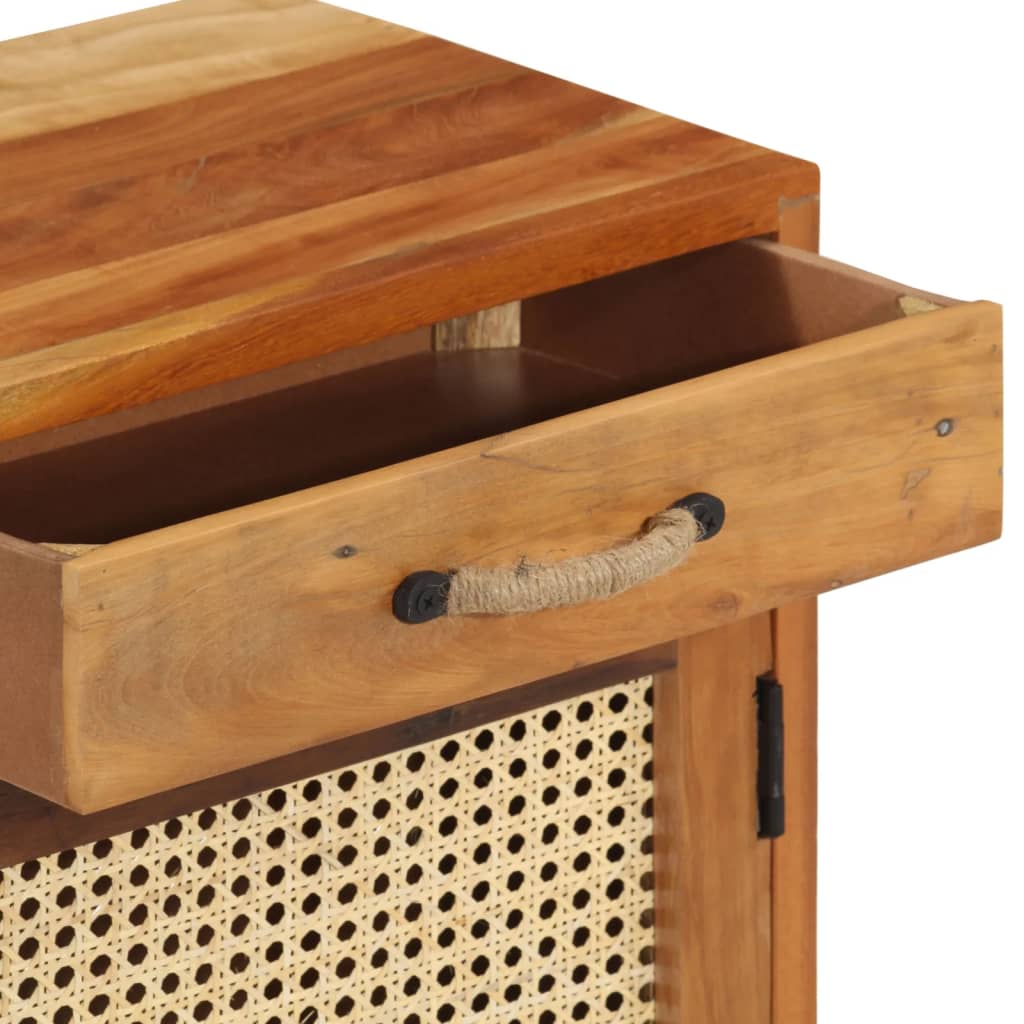 Nachttisch 40x30x50 cm Altholz Massiv - Pazzar.ch