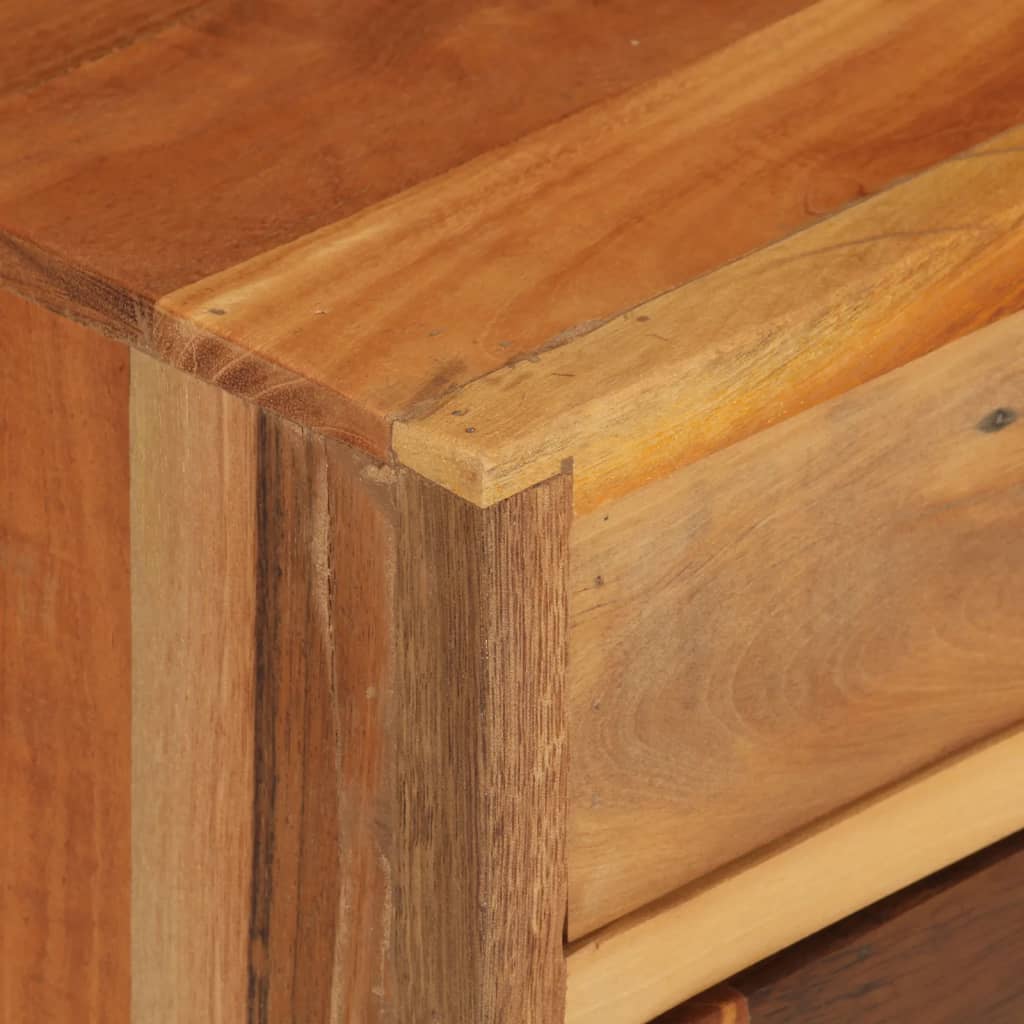 Nachttisch 40x30x50 cm Altholz Massiv - Pazzar.ch
