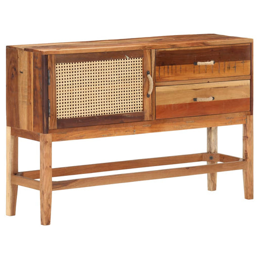 Sideboard 118x30x76 cm Altholz Massiv - Pazzar.ch