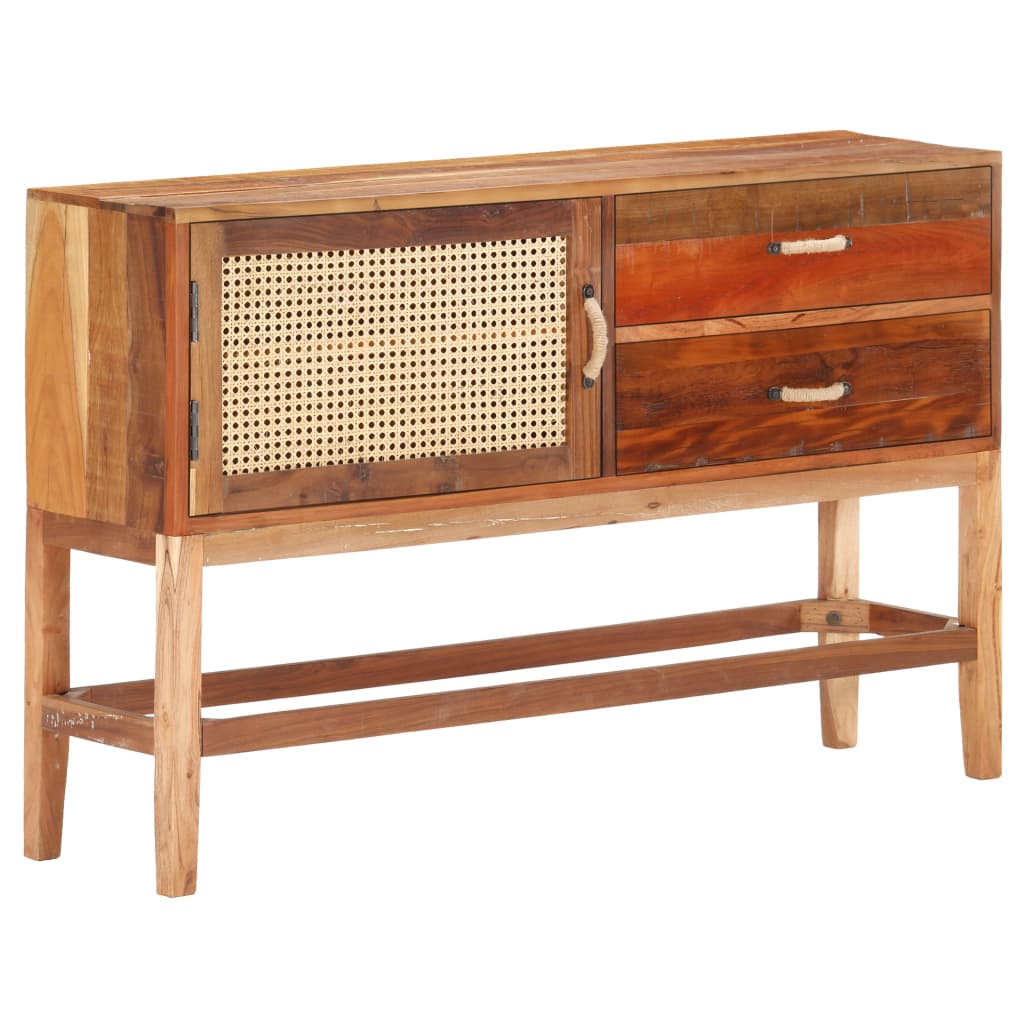 Sideboard 118x30x76 cm Altholz Massiv - Pazzar.ch