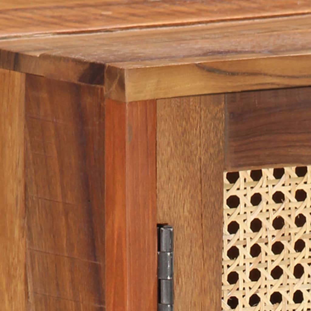 Sideboard 118x30x76 cm Altholz Massiv