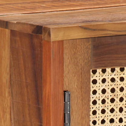 Sideboard 118x30x76 cm Altholz Massiv - Pazzar.ch