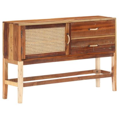Sideboard 118x30x76 cm Altholz Massiv - Pazzar.ch