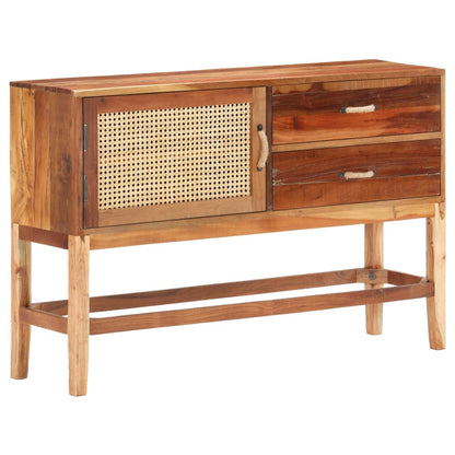 Sideboard 118x30x76 cm Altholz Massiv - Pazzar.ch
