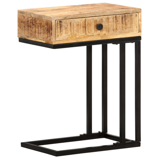 Beistelltisch U-Form 45x30x61 cm Mango Massivholz - Pazzar.ch