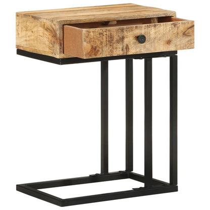 Beistelltisch U-Form 45x30x61 cm Mango Massivholz - Pazzar.ch