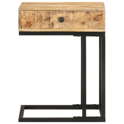 Beistelltisch U-Form 45x30x61 cm Mango Massivholz - Pazzar.ch