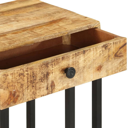 Beistelltisch U-Form 45x30x61 cm Mango Massivholz - Pazzar.ch