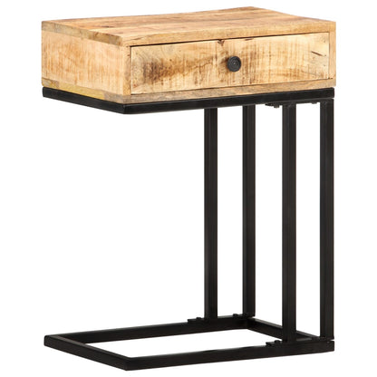 Beistelltisch U-Form 45x30x61 cm Mango Massivholz - Pazzar.ch